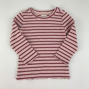 Gymboree Pink Striped  shirt 12-18m NWT